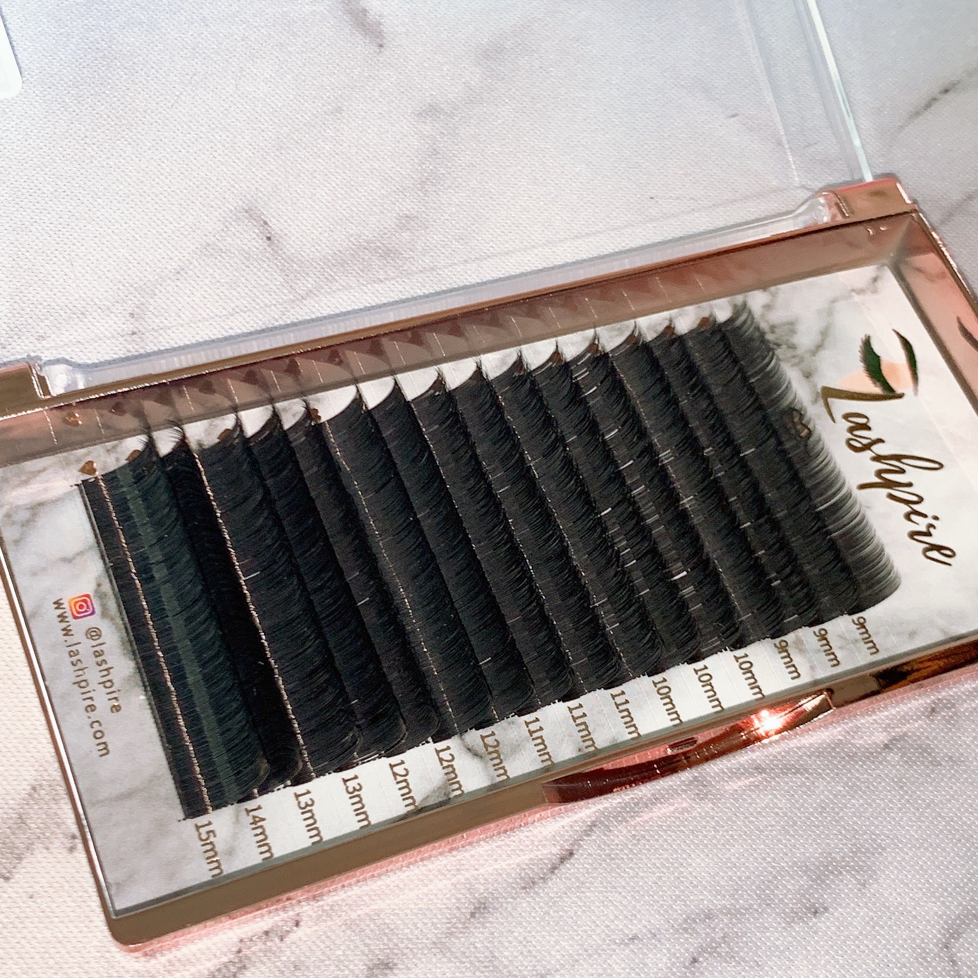 C CURL 0.15mm MIX LENGTH Lash Tray - Lashpire