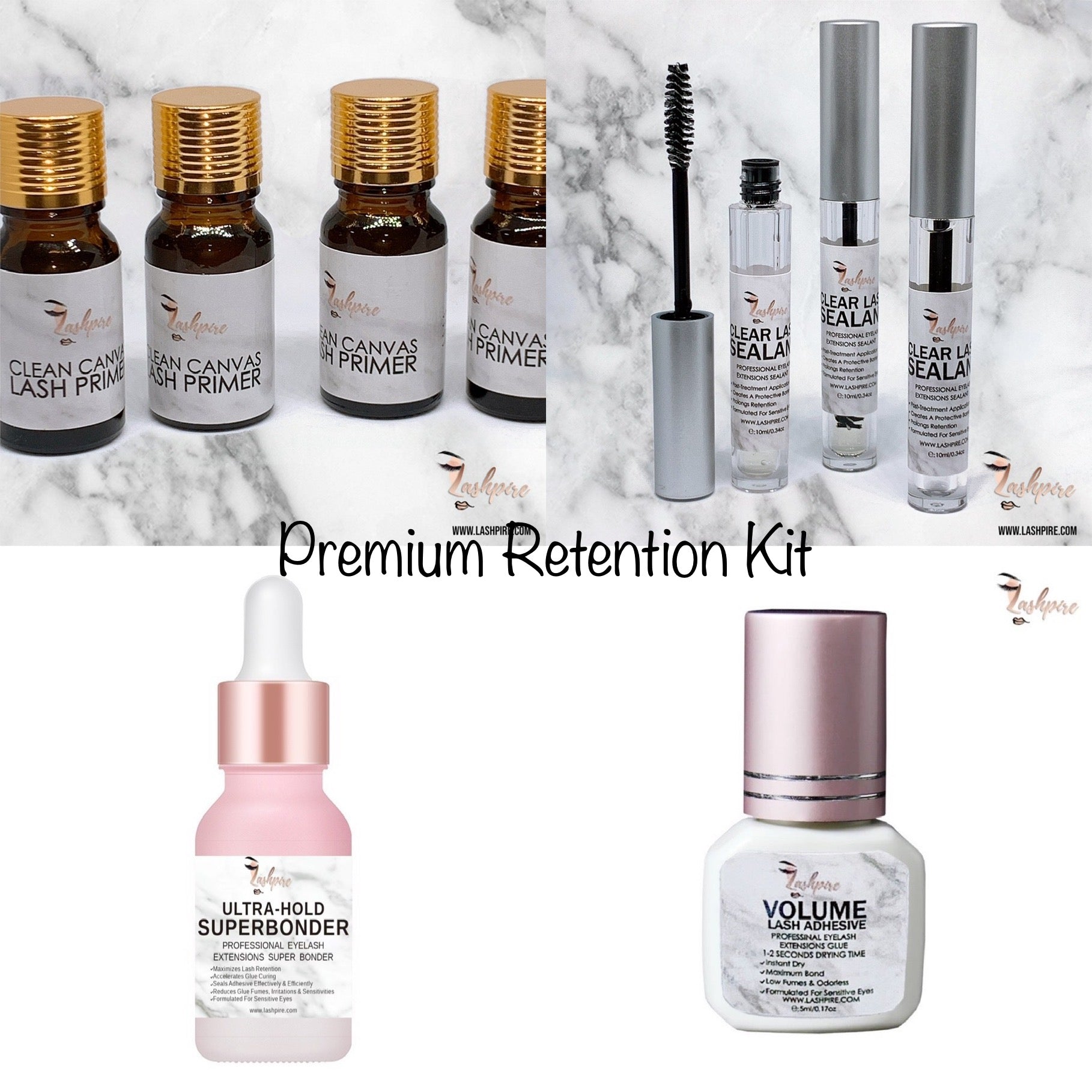 LASHPIRE® Premium Retention Kit