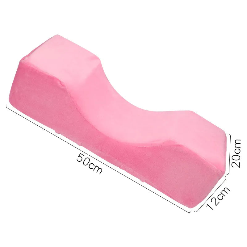 Ergonomic Lash Pillow (Pink)