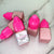 (MARKDOWNS) Eyelash Extensions Clear Sensitive Glue - LASHPIRE® Pink Dreams Label