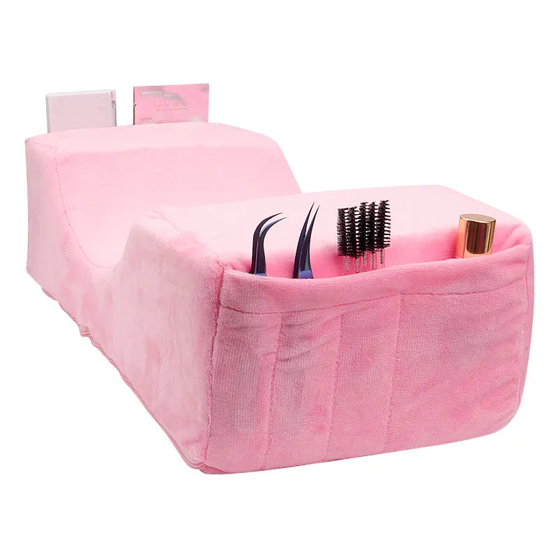 Ergonomic Lash Pillow (Pink)