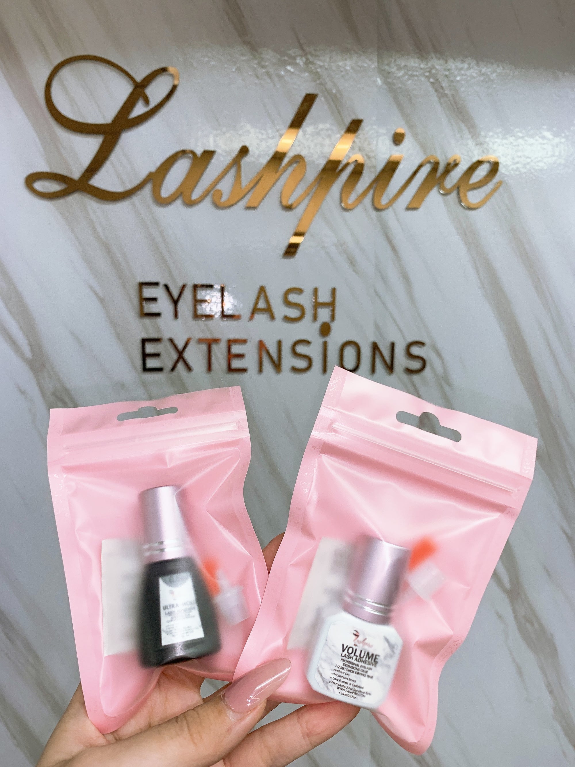 Eyelash Extensions Glue - LASHPIRE® Premium Label x Black Label