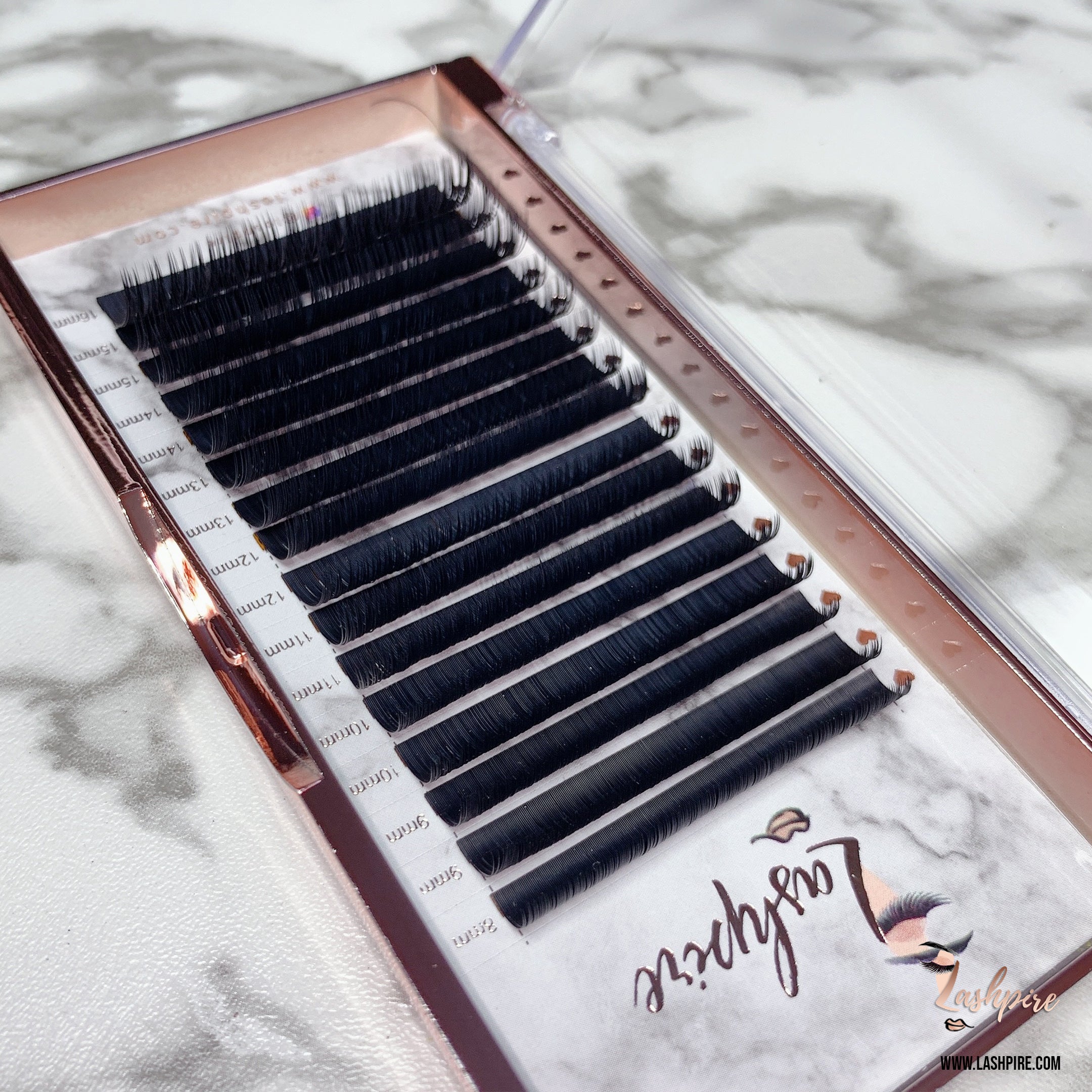 C CURL 0.15mm MIX LENGTH Lash Tray - Lashpire