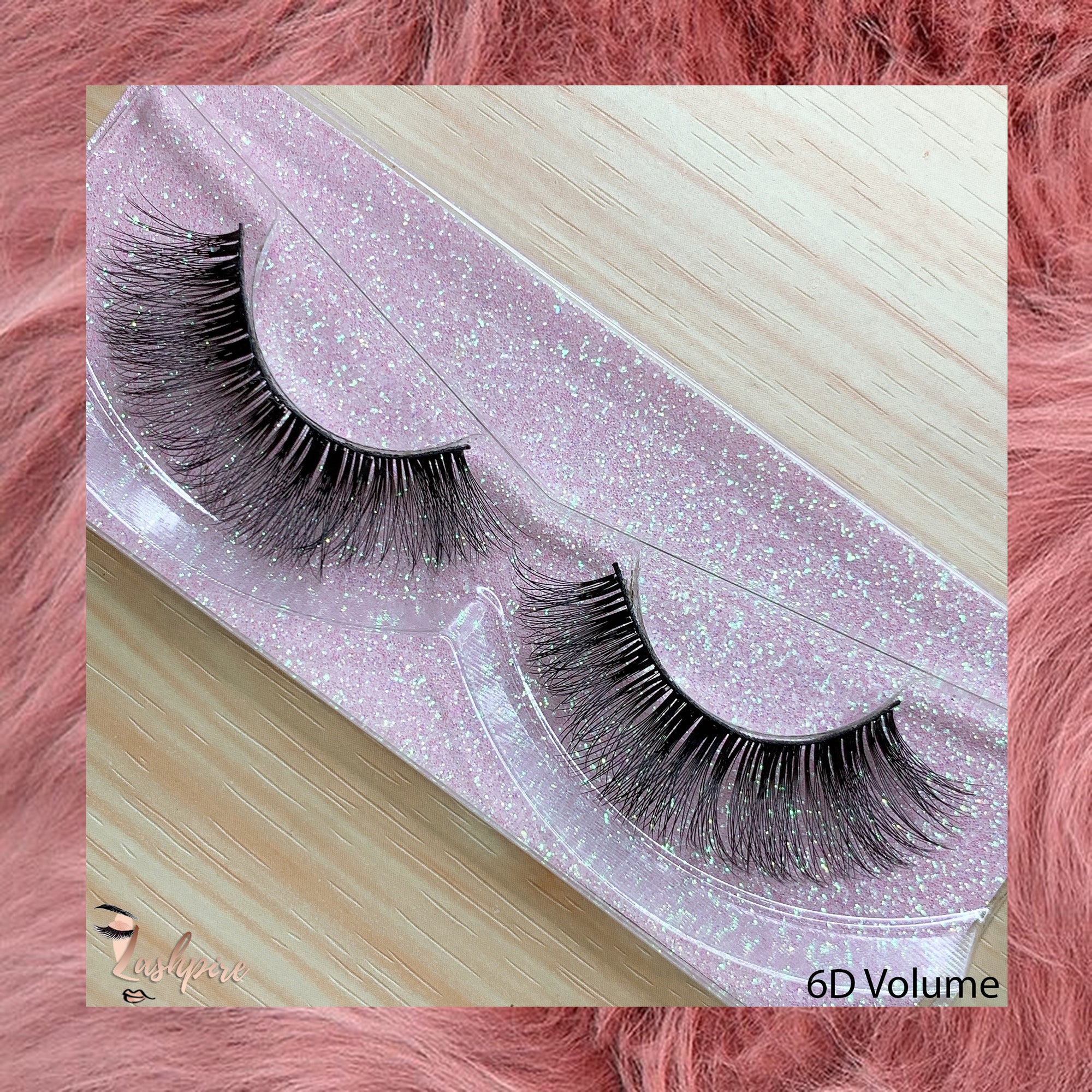 LASHPIRE® Custom Handmade Strip Lashes | 6D Volume - D Curl - Lashpire