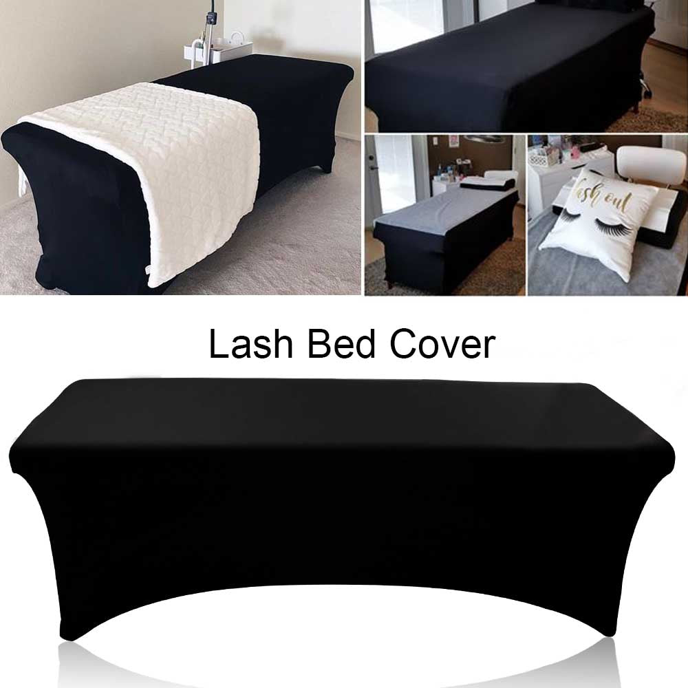 Pieces Lash Bed Cover Reusable And Washable, Fitted Massage Table