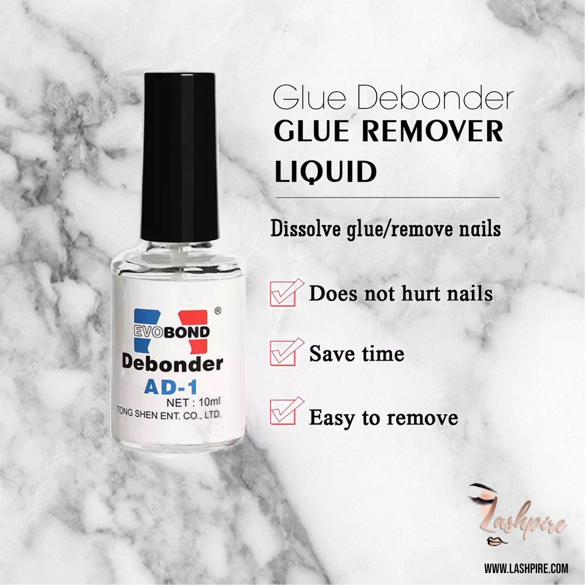 False Eyelash Debonder/Nail Glue Remover Liquid Debonder Eyelash Extension Glue Remover
