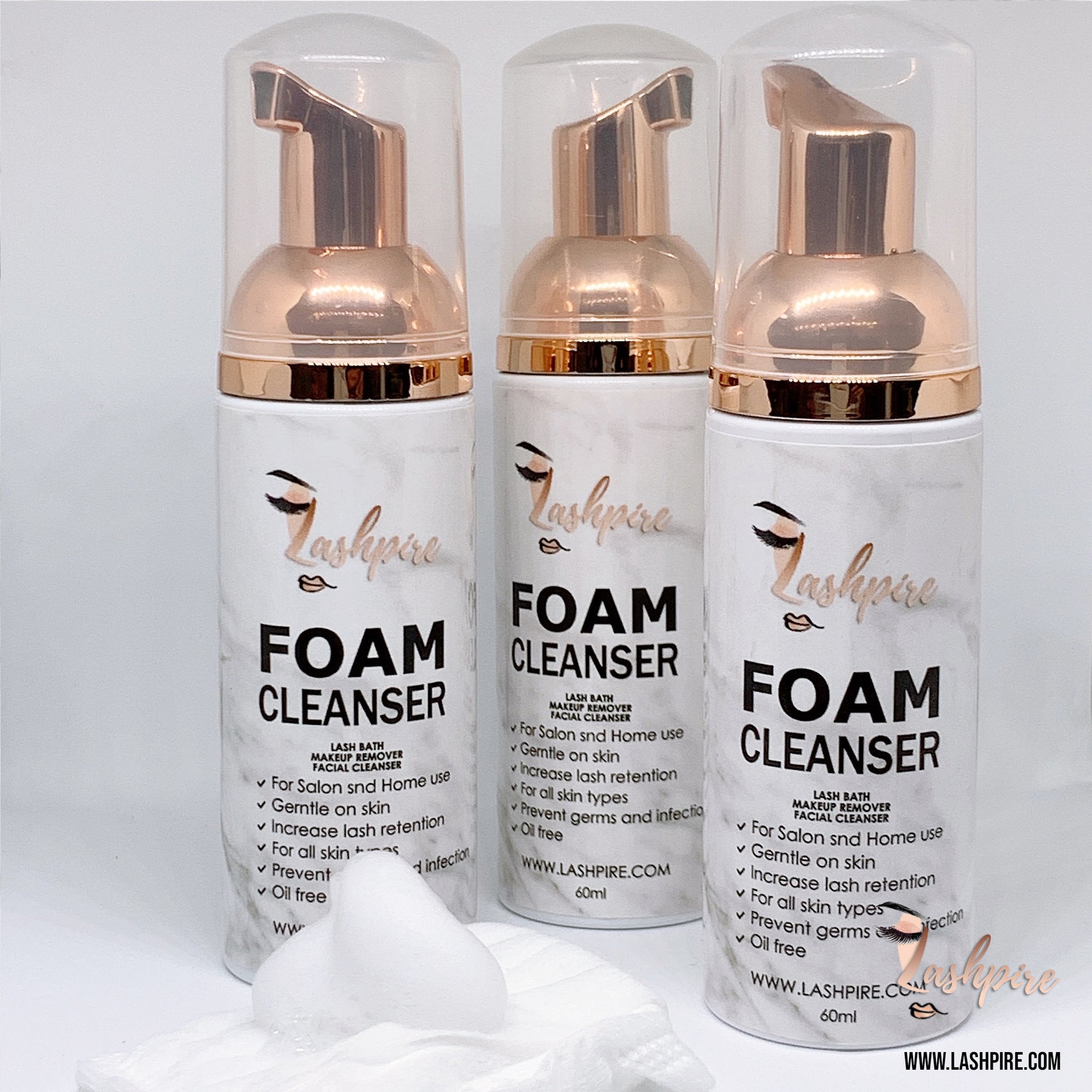 LASHPIRE® Foam Cleanser Shampoo Kit - Lashpire