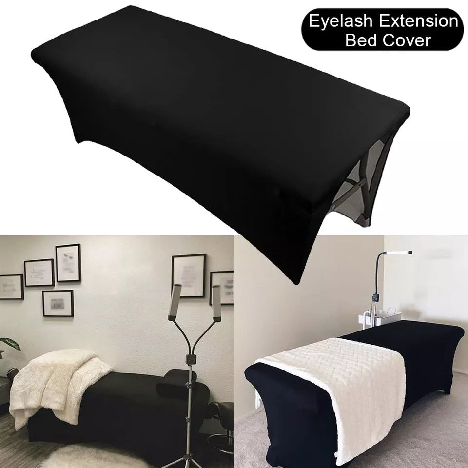 STRETCHABLE LASH BED COVER: RECTANGULAR FITTED