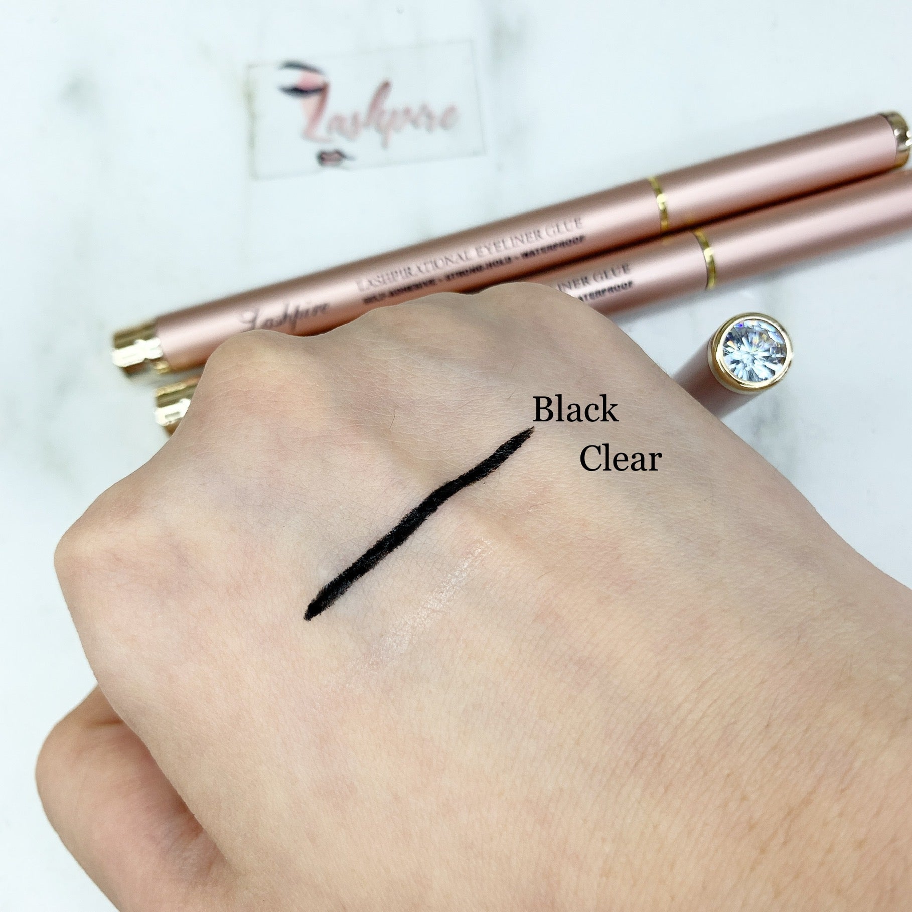 LASHPIRE® Lashpirational DUO-2 Eyeliner Lash Glue Adhesive Pen Bundle