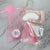LASHPIRE® Glue Remover Set Elite Jelly Pink Eyelash Extensions Glue Remover Kit