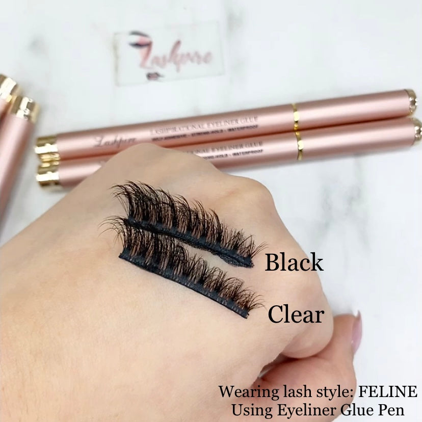 LASHPIRE® Lashpirational DUO-2 Eyeliner Lash Glue Adhesive Pen Bundle