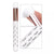 Lash Foam Cleanser Cleaning Brush With Lash Icon (White)